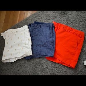 Twill Shorts (3 pair)